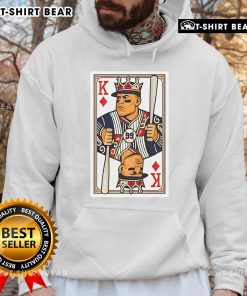 Awesome Aaron Judge Diamond King Card hoodie featuring vibrant graphics of the baseball star, perfect for fans.