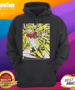 Alt Text: Awesome Aigis Persona 3 hoodie featuring full automation mode design, perfect for fans of the game.