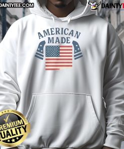 Awesome American Made America Flag Hoodie featuring a bold design and comfortable fit for patriotic style.