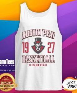 Awesome Austin Peay Governors basketball tank top featuring team colors and logo, perfect for fans and workouts.