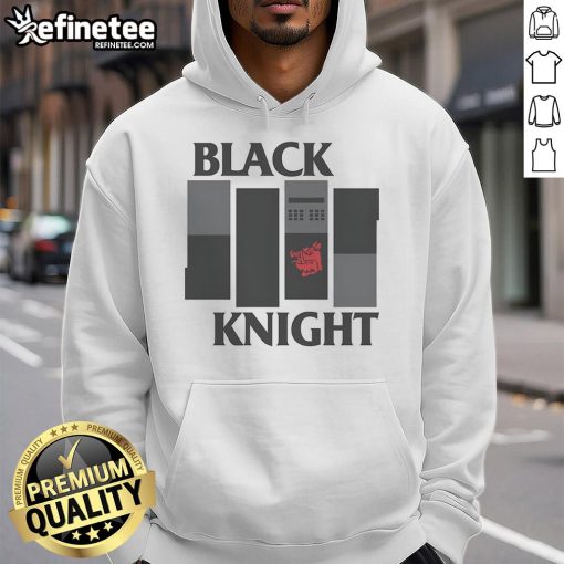 Awesome Black Knight Band Hoodie featuring a bold design and comfortable fit, perfect for music lovers and fans.