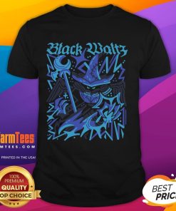 Awesome Black Walts Mage Kwahaha T-Shirt featuring a striking design for gaming enthusiasts and stylish casual wear.