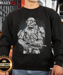 Awesome Blue Leader Threat Llama Sweatshirt featuring a vibrant llama design, perfect for casual wear and llama enthusiasts.