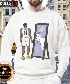 Awesome Cam Thomas Mirror Goat Sweatshirt featuring a stylish design and vibrant colors for basketball fans.