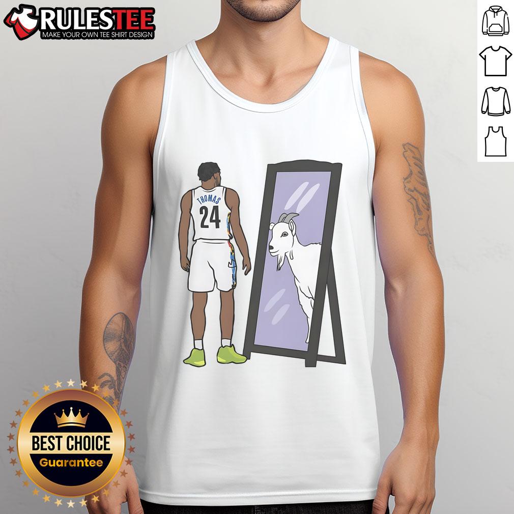 Awesome Cam Thomas Mirror Goat Tank Top Alt Text: Awesome Cam Thomas Mirror Goat Tank Top featuring a stylish design, perfect for fans and casual wear.