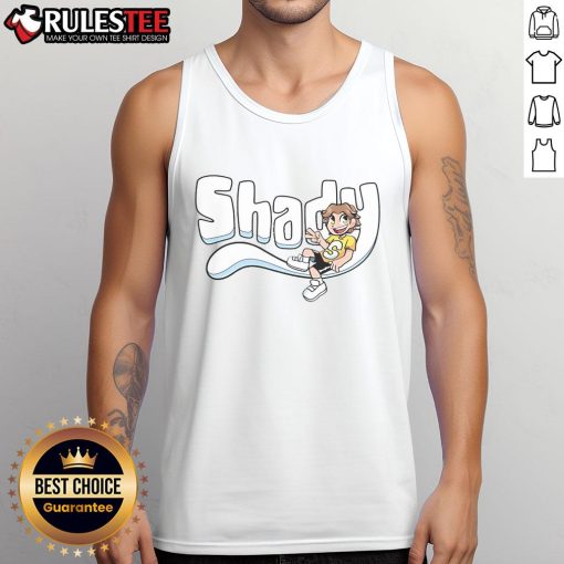 Awesome Cash and Nico Shady tank top featuring bold graphics and a stylish design for casual wear.