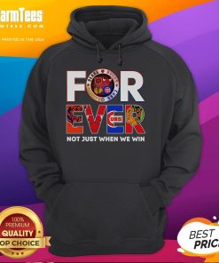 Awesome Chicago Forever hoodie featuring bold text, perfect for fans celebrating Chicago pride, not just victories.