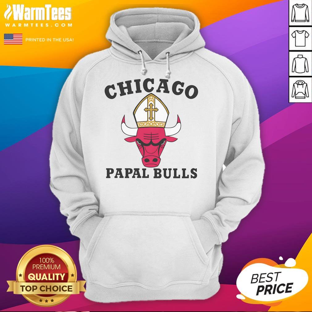 Awesome Chicago Papal Bulls Hoodie Stylish Awesome Chicago Papal Bulls Hoodie in vibrant colors, perfect for fans showcasing their team spirit.