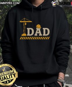 Awesome Construction Dad Father's Day Hoodie featuring a stylish design perfect for celebrating dads in the construction industry.