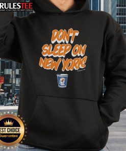 Awesome Don't Sleep On New York Knicks Hoodie featuring vibrant team colors and logo, perfect for fans and stylish wear.