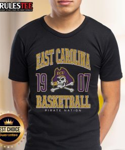 Awesome East Carolina Pirates basketball T-shirt featuring team colors and logo, perfect for fans and game day wear.