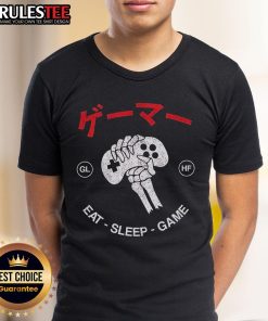 Alt Text: Awesome Eat Sleep Game Vintage T-Shirt featuring retro gaming graphics in a stylish design for gamers.