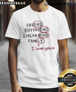 Awesome Friend Boyfriend Girlfriend Family I Love You T-Shirt design featuring a stylish graphic and vibrant colors.