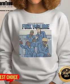 Awesome Funk Volume 2015 Tour sweatshirt featuring vibrant graphics and comfortable fit for fans.