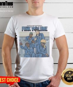 Awesome Funk Volume 2015 Tour T-Shirt featuring vibrant graphics and bold lettering, perfect for music fans.