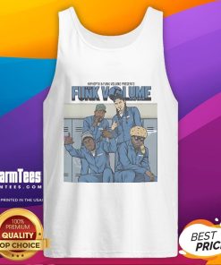 Awesome Funk Volume 2015 Tour tank top featuring vibrant colors and unique design for music fans.