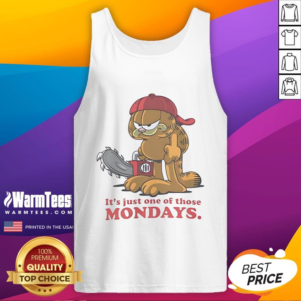 Awesome Gafield And Limp Bizkit It’S Just One Of Those Mondays Tank Top Awesome Gafield and Limp Bizkit 'It's Just One of Those Mondays' tank top featuring vibrant graphics and playful design.