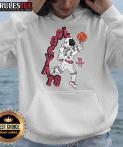 Awesome Houston Rockets Stadium Essentials NBA X Staycool mascot hoodie, perfect for fans at games or casual wear.