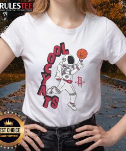 Awesome Houston Rockets stadium essentials NBA X Staycool mascot ladies tee in vibrant colors, perfect for game day style.