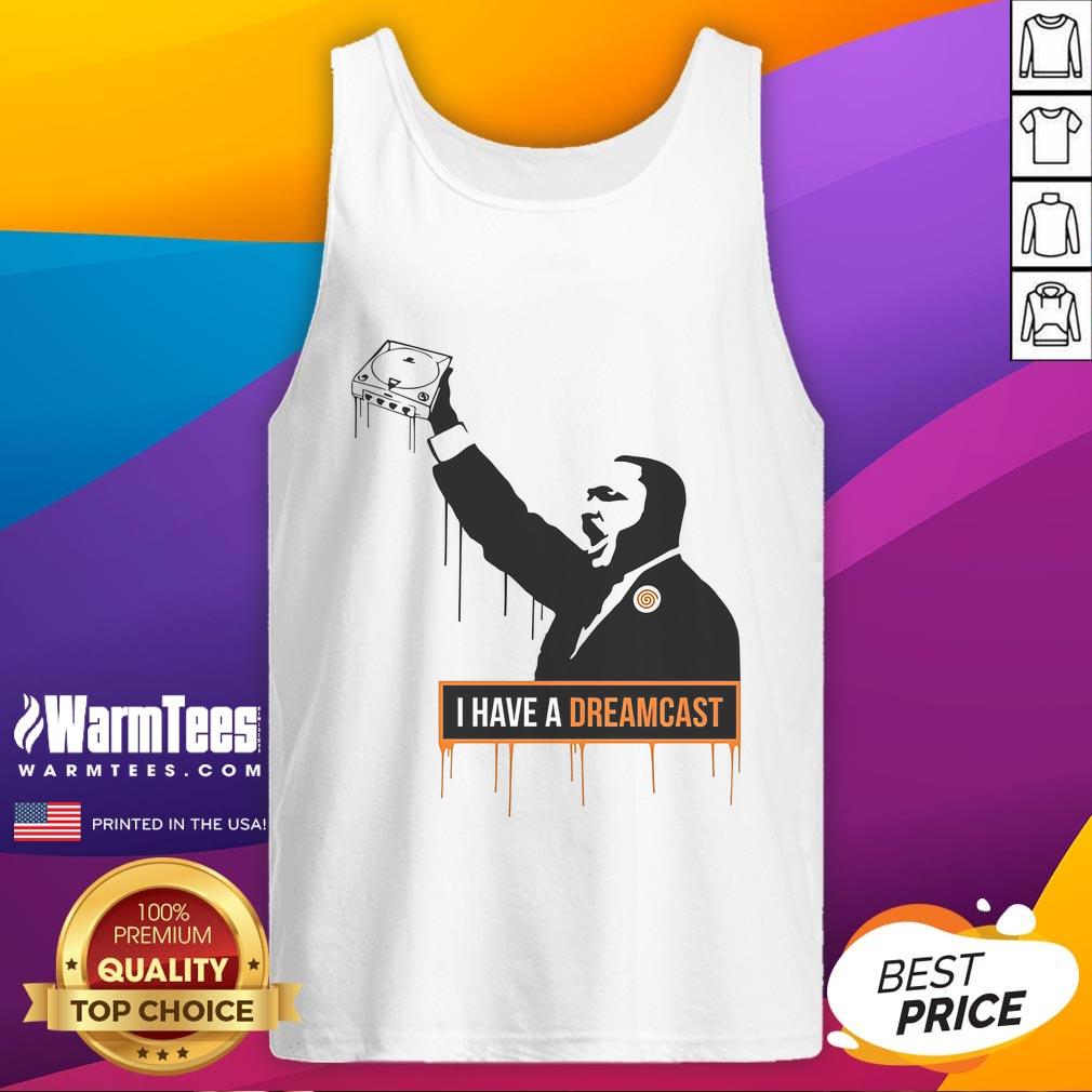 Awesome I Have A Dreamcast Tank Top Awesome I Have A Dreamcast tank top featuring vibrant colors and retro gaming design, perfect for Dreamcast fans.
