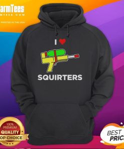 Awesome I Love Squirters Hoodie in vibrant colors, showcasing a fun design for casual wear and squirrel enthusiasts.