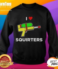 Awesome I Love Squirters Sweatshirt featuring a stylish design perfect for casual wear and showing off your love for fun.