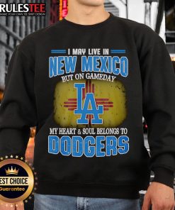 Cozy Dodgers sweatshirt showcasing pride for Los Angeles, perfect for game day in New Mexico.
