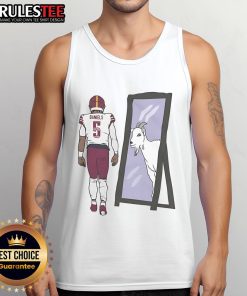 Awesome Jayden Daniels mirror goat tank top showcasing vibrant design and style for fans and athletes.