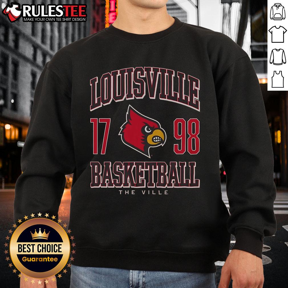 Awesome Louisville Cardinals Basketball 1798 Sweatshirt Stylish Awesome Louisville Cardinals Basketball 1798 Sweatshirt featuring bold team colors and logo, perfect for fans.