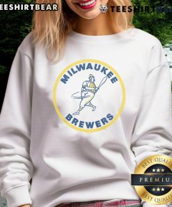 Awesome Milwaukee Brewers 70 Sweatshirt featuring vibrant team colors and logo, perfect for fans and casual wear.