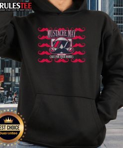 Awesome Mustache May 2025 Reno Hoodie featuring a stylish mustache graphic and vibrant colors for a trendy look.