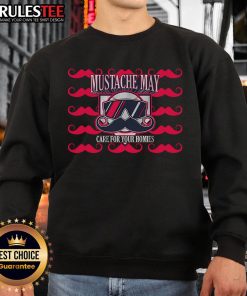 Awesome Mustache May 2025 Reno Sweatshirt featuring a bold graphic design and comfortable fit for stylish casual wear.