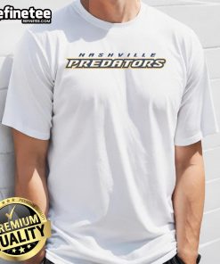 Awesome Nashville Predators T-Shirt featuring bold team logo and vibrant colors, perfect for fans and game day wear.