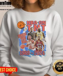 Awesome NBA on TNT Inside the NBA 1989-2025 sweatshirt featuring a vibrant design for basketball fans.