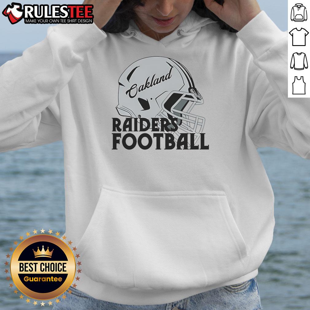 Awesome Nfl Oakland Raiders Football Helmet Hoodie Awesome NFL Oakland Raiders football helmet hoodie showcasing team logo and stylish design for fans and collectors.