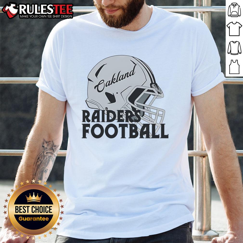 Awesome Nfl Oakland Raiders Football Helmet T Shirt Awesome NFL Oakland Raiders football helmet T-shirt featuring bold graphics and a stylish design for fans.