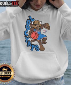 Awesome Oklahoma City Thunder Stadium Essentials NBA X Staycool Mascot Hoodie, showcasing team spirit and style.