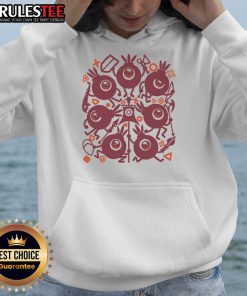 Alt Text: Cute hoodie featuring Awesome Patapon drum design, perfect for fans of the Patapon game series.