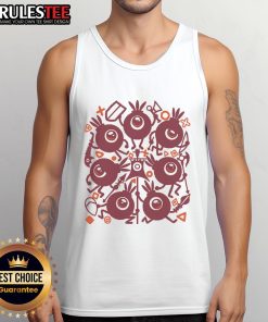 Awesome Patapon drum graphic on a cute tank top, perfect for gamers and fans of the Patapon series.
