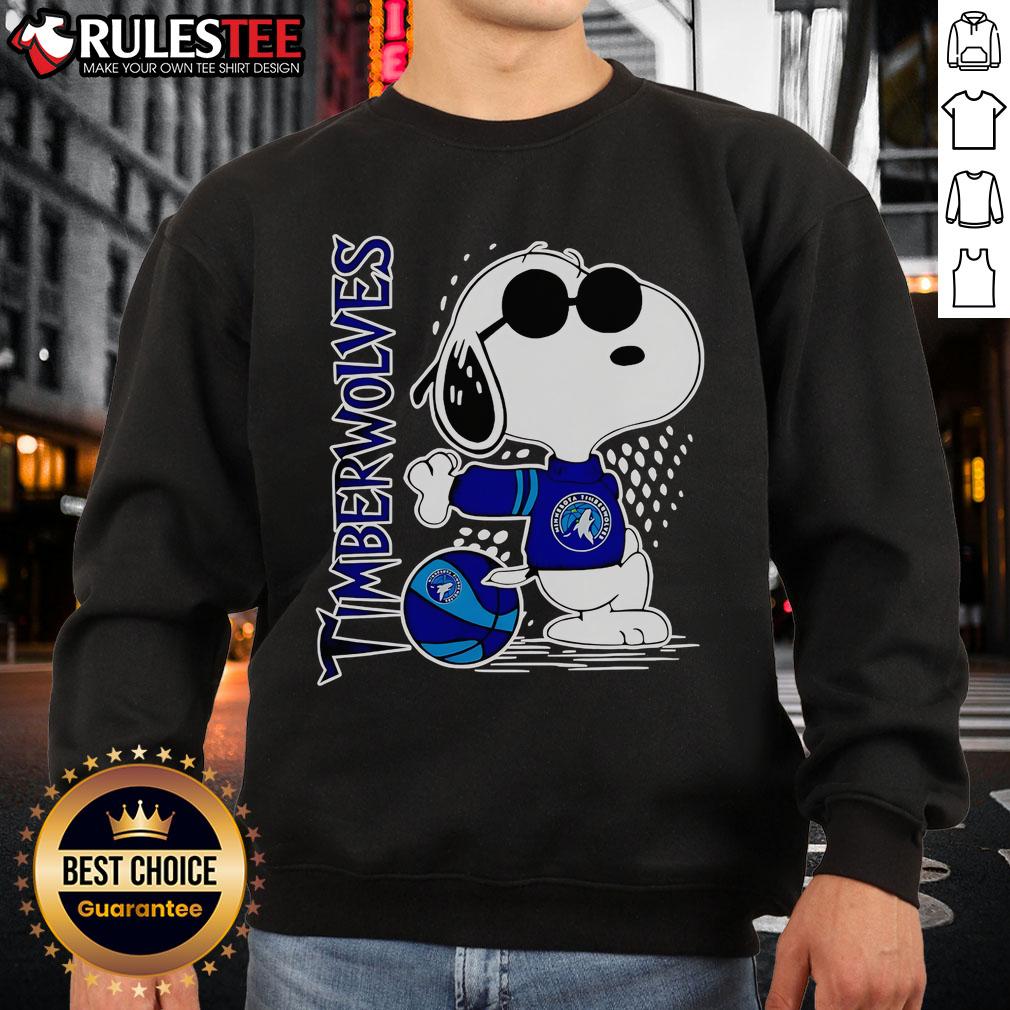 Awesome Peanuts Snoopy Minnesota Timberwolves Basketball 2025 Sweatshirt Awesome Peanuts Snoopy Minnesota Timberwolves Basketball 2025 Sweatshirt featuring vibrant graphics and cozy design.