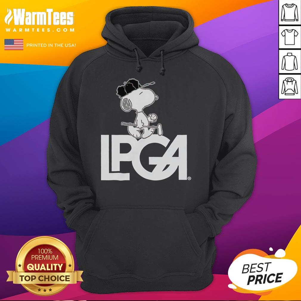 Awesome Peanuts X Lpga Snoopy Hoodie Awesome Peanuts X LPGA Snoopy hoodie featuring colorful graphics and a cozy design, perfect for fans and golfers alike.