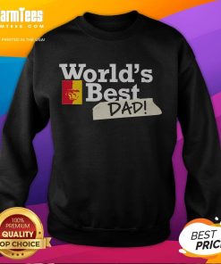 Awesome Pittsburg State Gorillas World's Best Dad Sweatshirt in vibrant colors, perfect for proud dads and alumni.