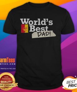 Alt Text: Awesome Pittsburg State Gorillas World's Best Dad T-Shirt featuring vibrant colors and bold graphics for proud dads.