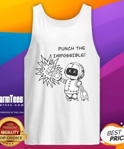 Awesome Punch The Impossible Tank Top featuring a vibrant design and comfortable fit, perfect for casual wear and workouts.