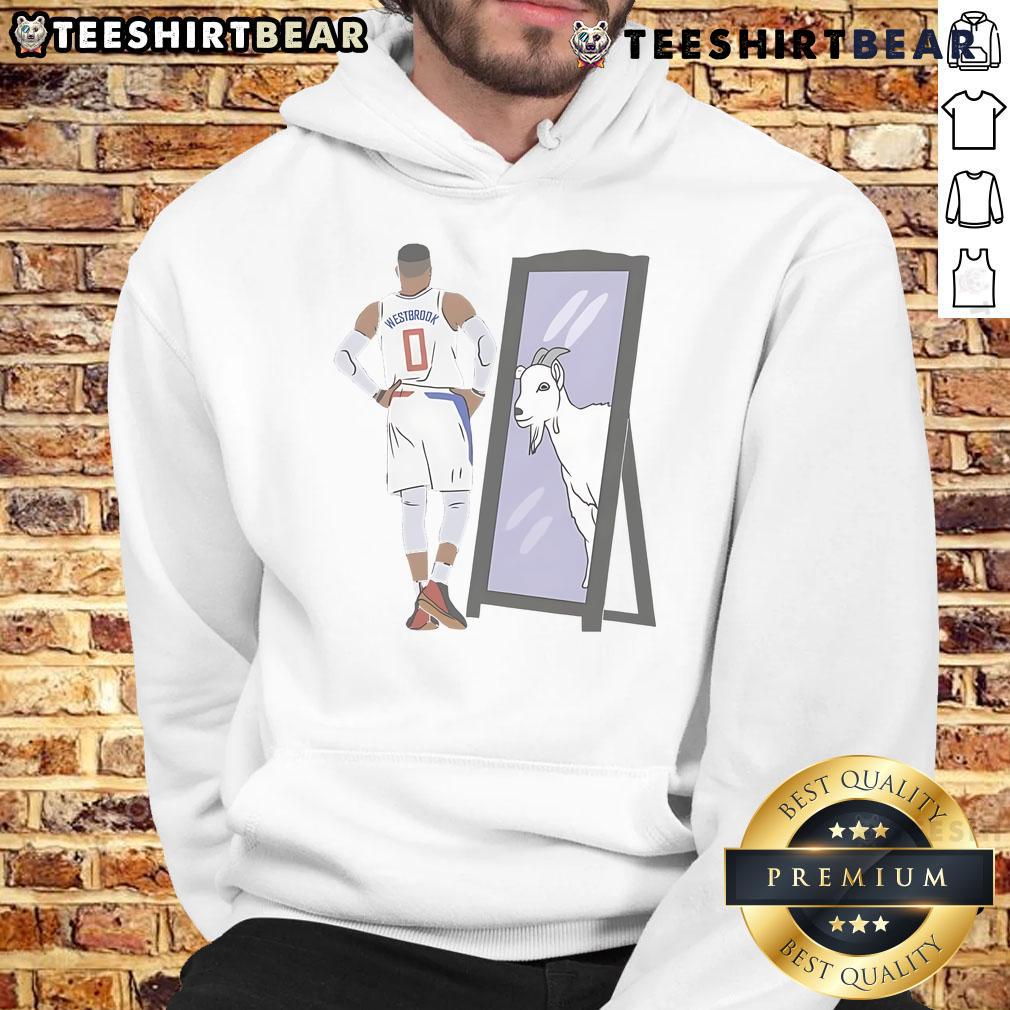 Awesome Russell Westbrook Mirror Goat Los Angeles Hoodie Awesome Russell Westbrook mirror GOAT Los Angeles hoodie featuring stylish design and vibrant colors for fans.