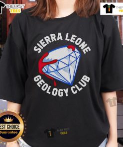 Awesome Sierra Leone Geology Club Ladies Tee showcasing a stylish design for geology enthusiasts in Sierra Leone.
