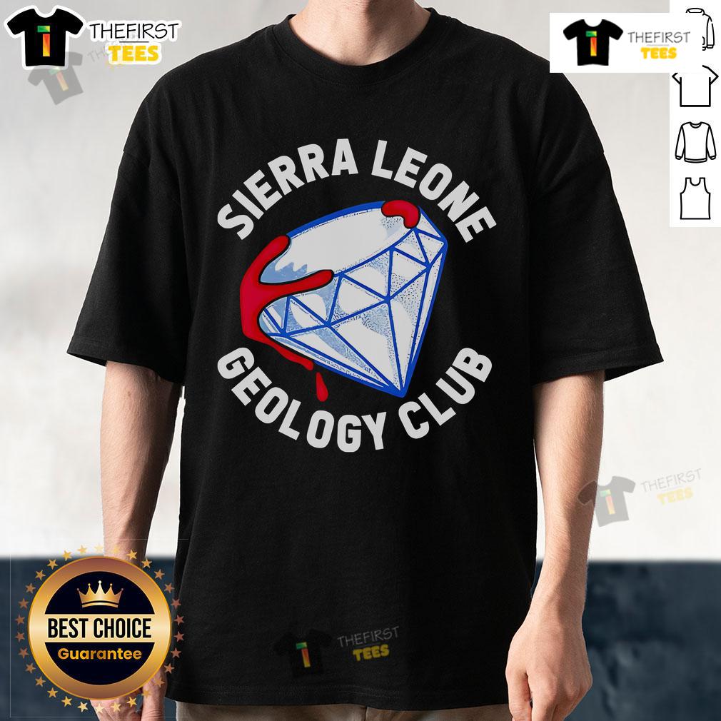 Awesome Sierra Leone Geology Club T Shirt Awesome Sierra Leone Geology Club T-Shirt featuring a vibrant design and geological motifs, perfect for geology enthusiasts.