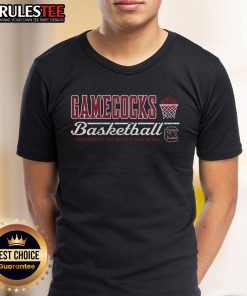 Awesome South Carolina Gamecocks vintage basketball T-shirt featuring classic design and team colors for fans.