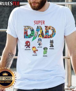 Awesome Super Dad Marvel superhero T-shirt for Father's Day, featuring vibrant graphics and a fun design celebrating dads.