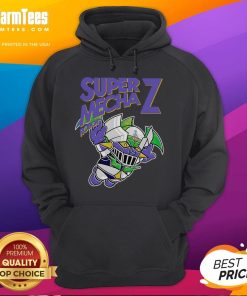 Awesome Super Mecha Z Robot Hoodie featuring a vibrant graphic design and comfortable fit for fans of mecha anime.